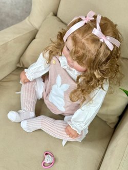 Кукла Реборн мягконабивная 60см (FA-962)