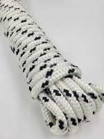 Шнур плетеный ШВАРТОВЫЙ 14,0 мм 2700 кг, 12 м