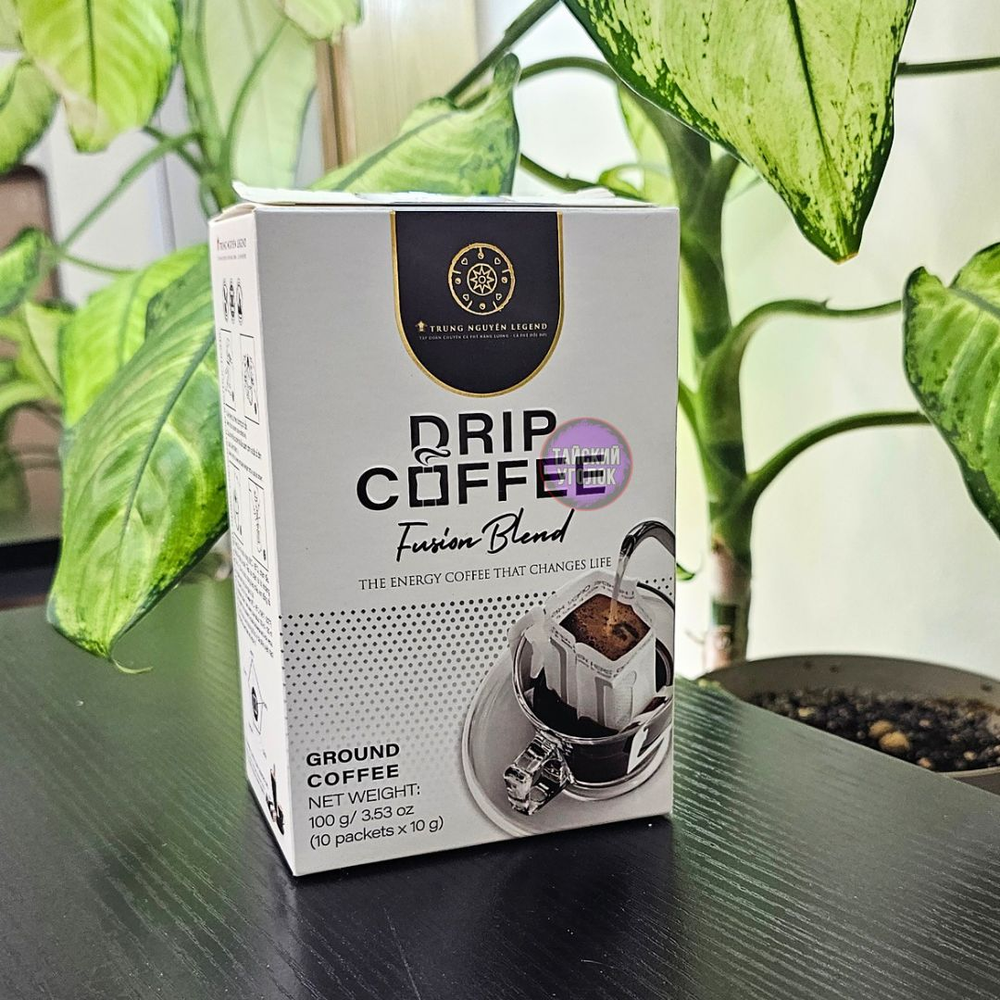 Кофе молотый Trung Nguyen Legend FUSION BLEND 10 шт по 10 гр