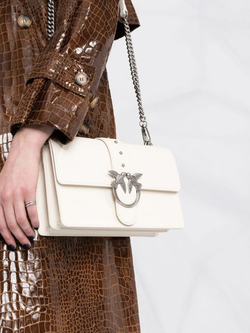 CLASSIC LOVE BAG SIMPLY – white silver