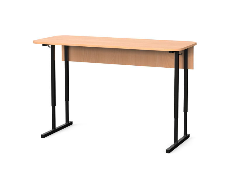 Стол 2-местный ученический рег. по высоте и углу наклона