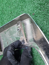 Молдинг бампера Mitsubishi Pajero Sport 3 (19-нв)