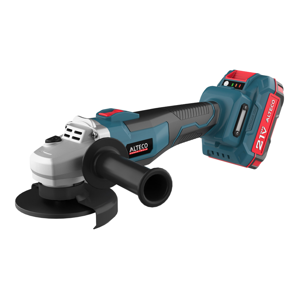 Бесщеточная аккумуляторная угловая шлифмашина ALTECO CAGB 18-125 Li BL