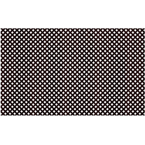 Панель перфорированная ХДФ Presko Глория для радиатора 600х1200х3 мм венге