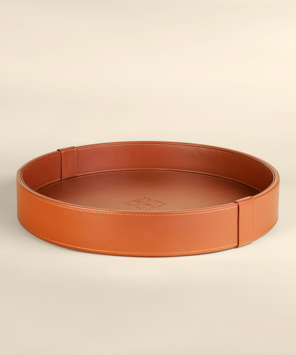 Поднос с логотипом DZADZA Коричневый