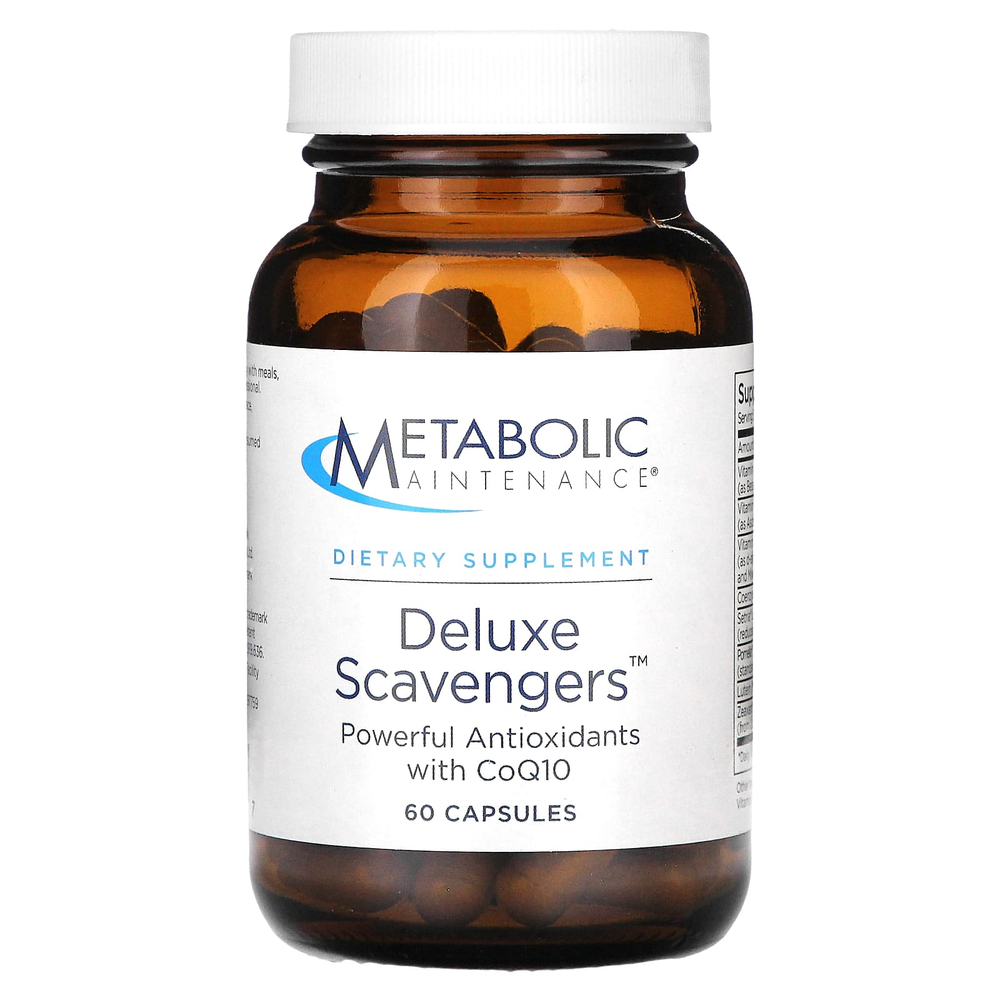Metabolic Maintenance, Deluxe Scvengers, 60 капсул