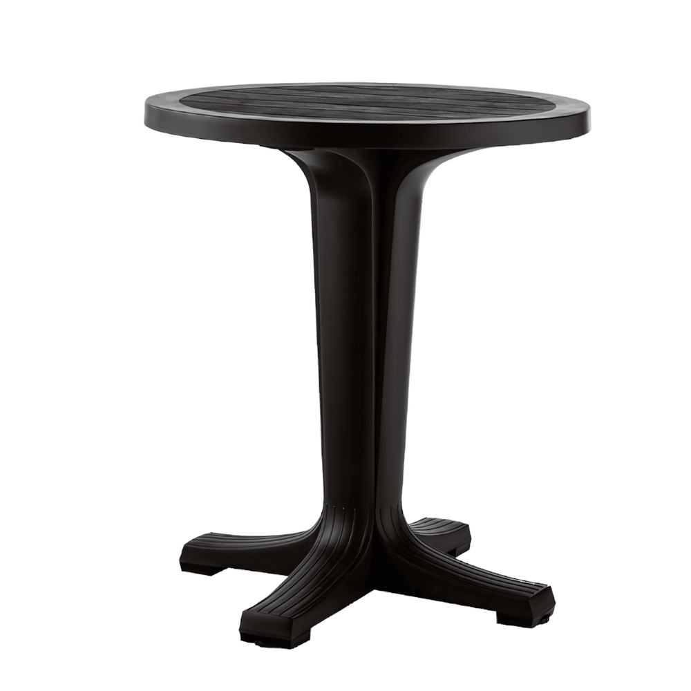 Стол "Прованс" круглый D=65 см, цвет шоколадный