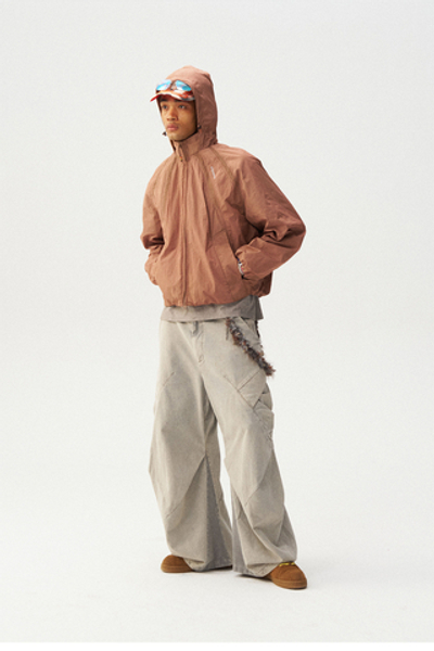 Брюки Nothomme Monterest Year of the Horse Limited Edition Vintage Washed Pleated Curved Cargo Pants