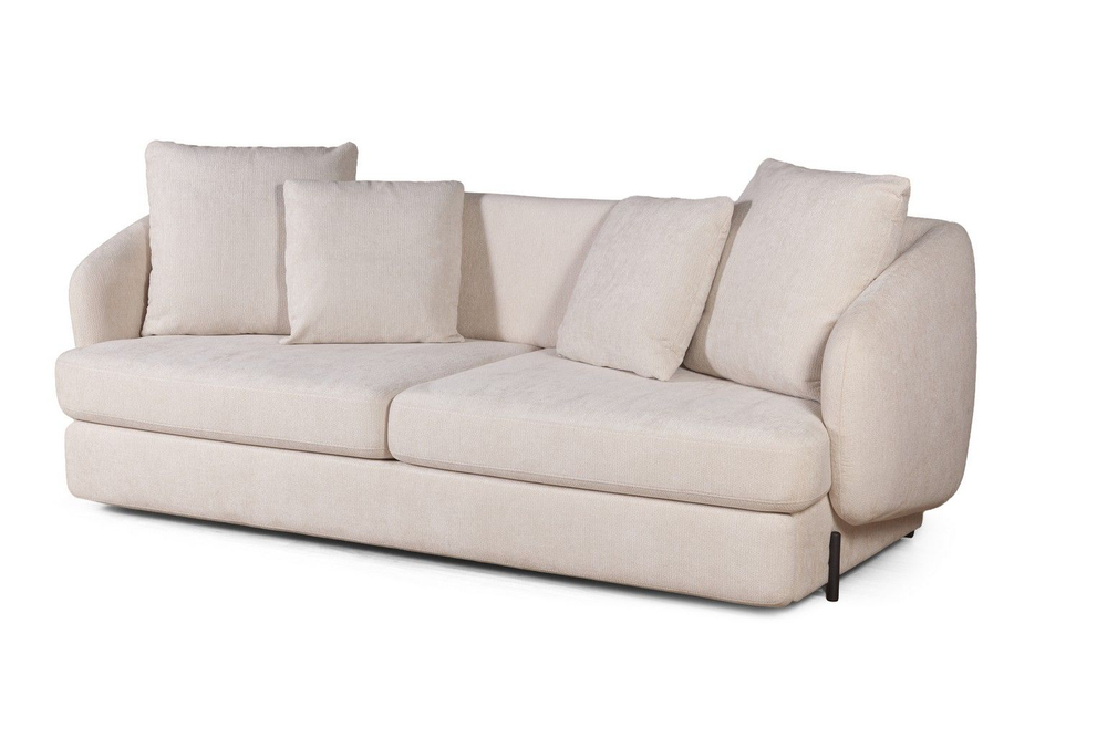 Bubble диван-кровать прямой, шенилл Reef cream