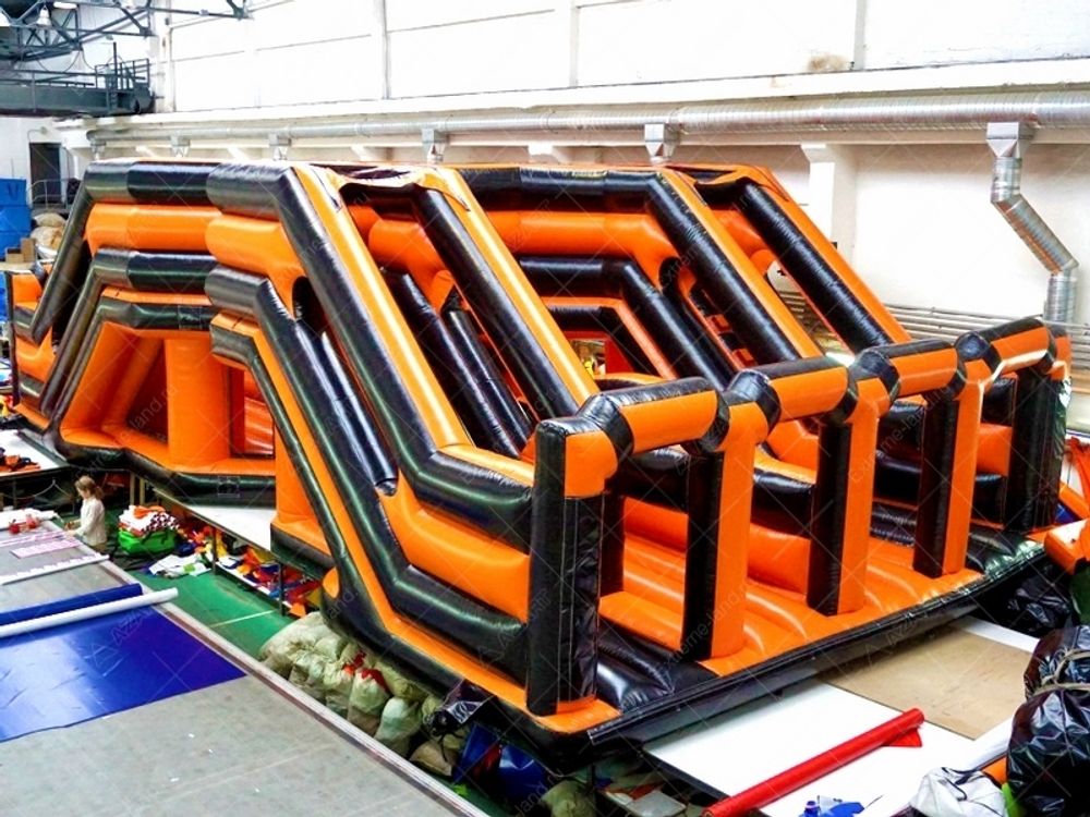 Аттракцион для тимбилдинга "Паук"