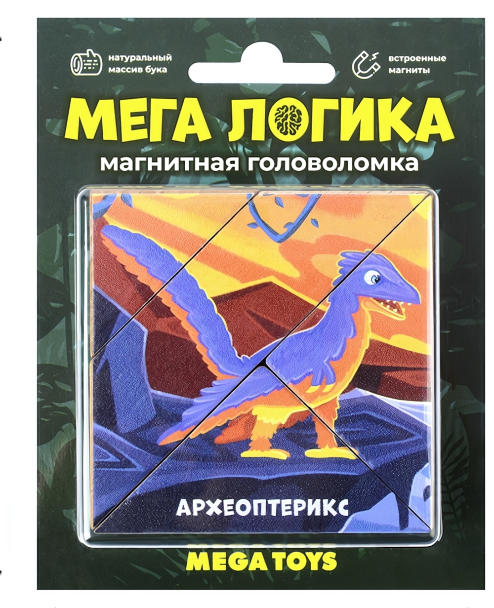 Магнитная головоломка по системе раннего развития Никитина "Археоптерикс" (Лидер)