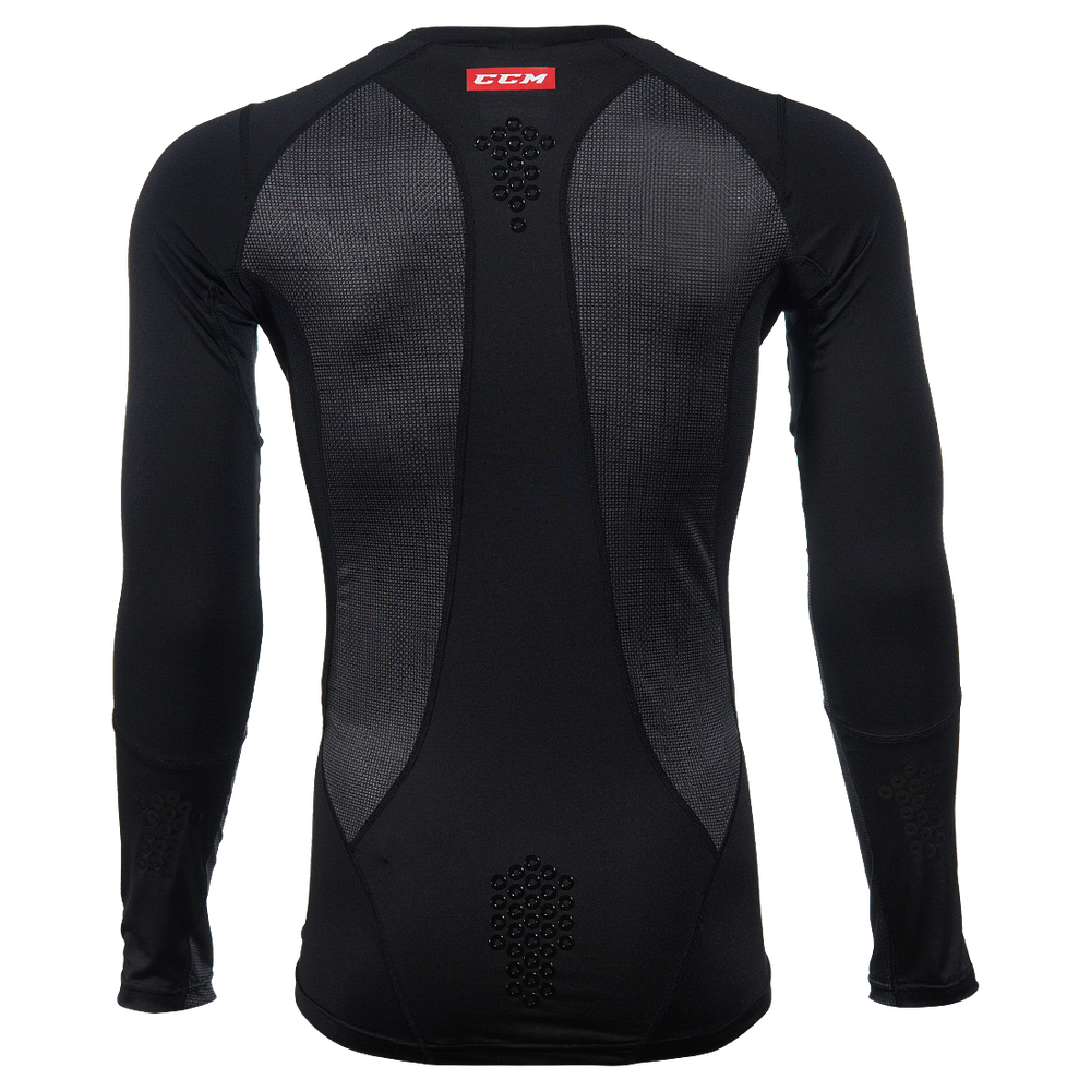 Термобелье футболка Adult Compression LS Top with gel BK