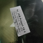 Стекло кузовное правое заднее для JCB 3CX 98 год | 827/30481 | KMK