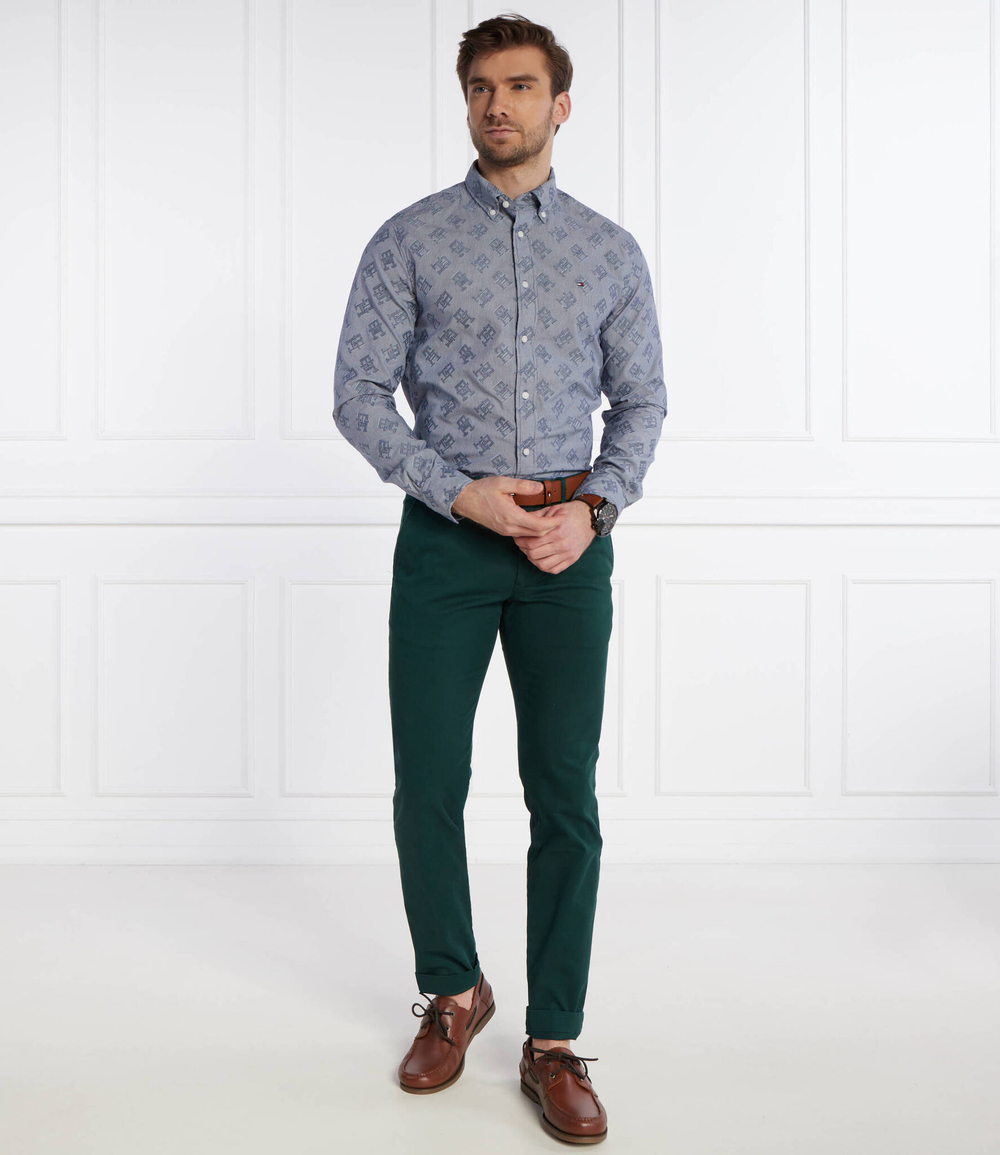 Кожаные мокасины th boat shoe core Tommy Hilfiger - коричневый(FM0FM04506)