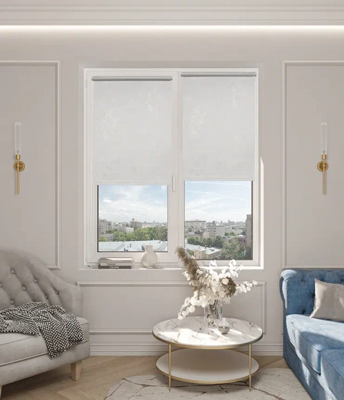 Рулонные шторы Афина Жемчужный