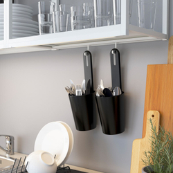 IKEA ENHET  (ИКЕА ЕНХЕТ)  -  Перекладина для крючков, белая, 37 см