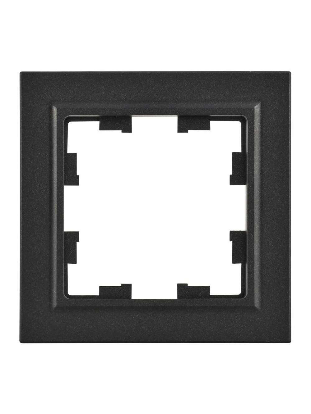 Рамка 1-м BRITE РУ-1-БрЧ черн. IEK BR-M12-K02