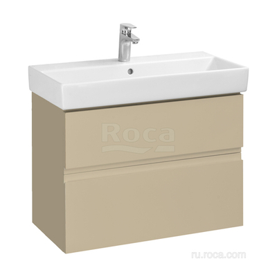 Тумба под раковину Roca Oleta 80 капучино, 2 ящика, A857640515