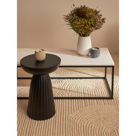 Свеча ароматическая Tkano Edge Secret Santa серая 60ч