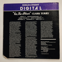 Винтажная виниловая пластинка LP Clark Terry Yes, The Blues (USA 1981) (Red Vinyl)