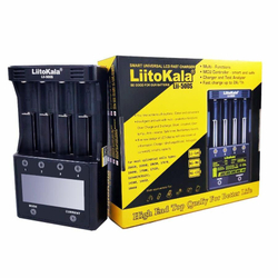 Умная зарядка для батареек LiitoKala Lii-500S, зарядка для AAA AA 18650 21700 26650 20700 18350 26700
