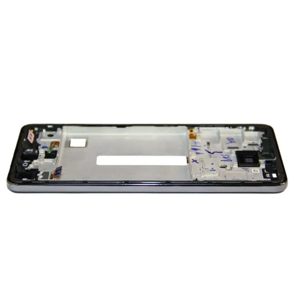 Дисплей для Samsung Galaxy A52/A52 5G (A525F/A526B/A528B) с тачскрином и рамкой Черный - OR (SP)