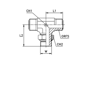 Штуцер FMTA D18-20 ORFS 1.3/16 - UNF 11/16