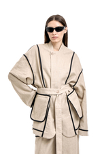 Костюм из крапивы OVSYANKA Beige