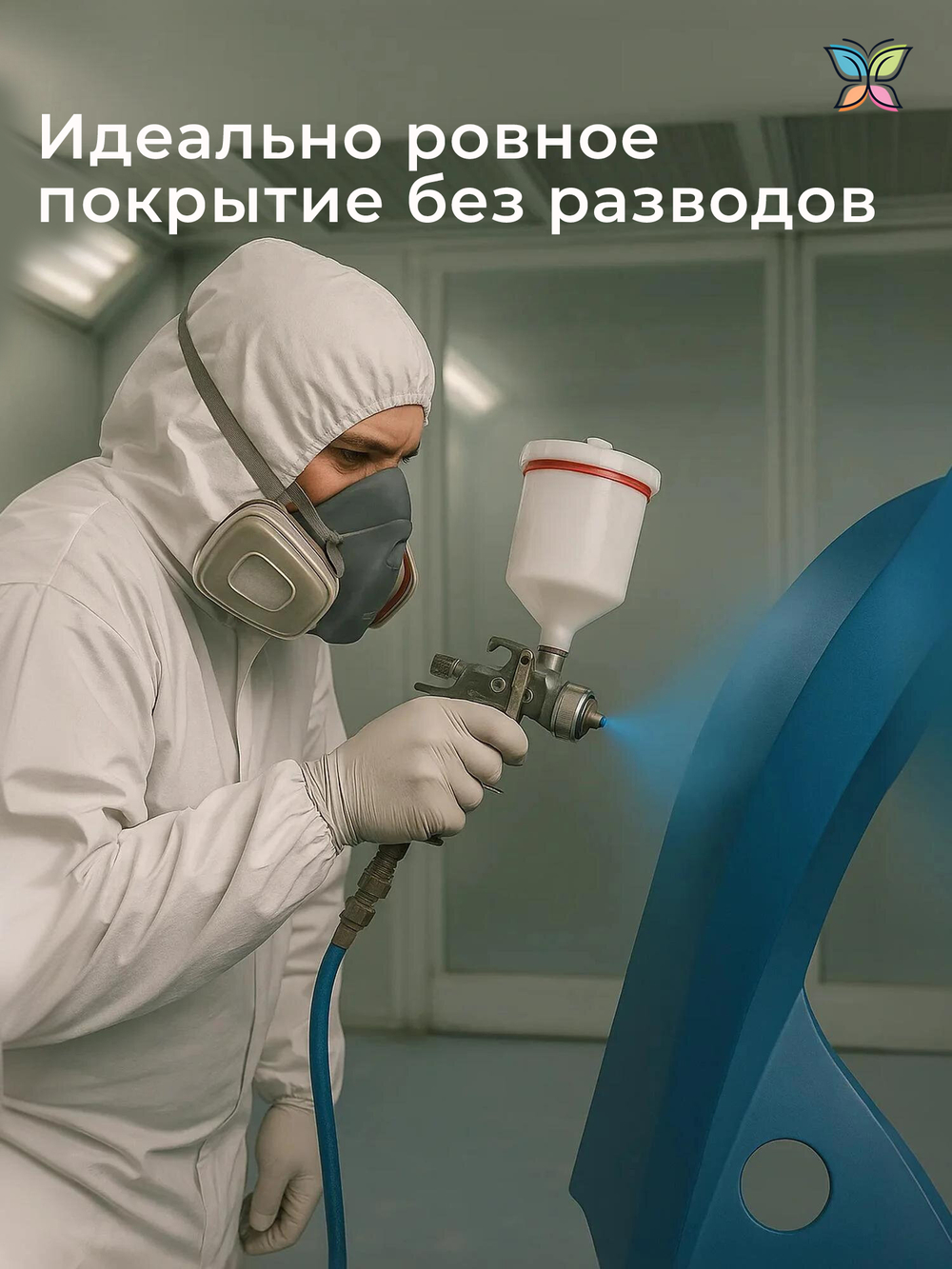 Краска Полиуретановая Двухкомпонентная 2.5 кг