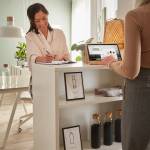 Шкаф-купе - IKEA TROTTEN, белый, 80х55х110 см, ТРОТТЕН ИКЕА