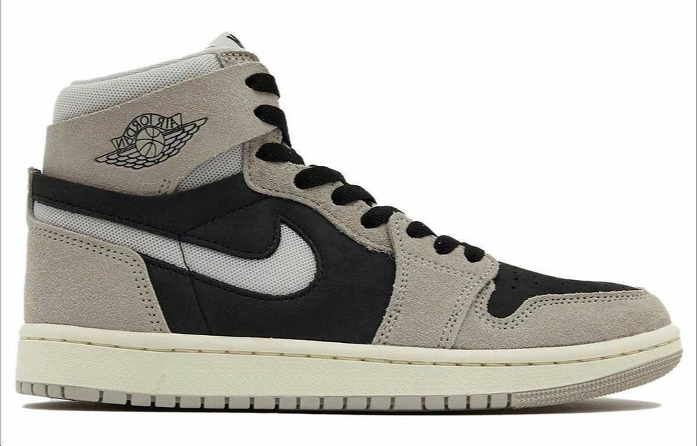 Кроссовки Jordan Air Jordan 1 High Zoom Cmft 2 "Light Iron Ore" (Женская размерная сетка)