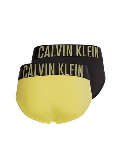 Мужские спортивные боксеры Calvin Klein Intense Power Hip Brief 2P - black/mesquite lime