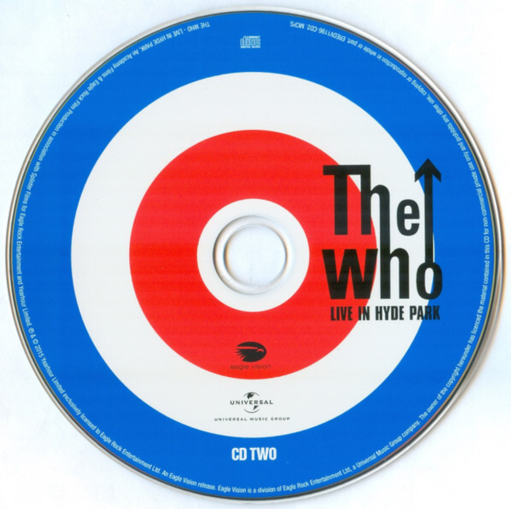 The Who / Live In Hyde Park (2CD+DVD+Blu-ray)