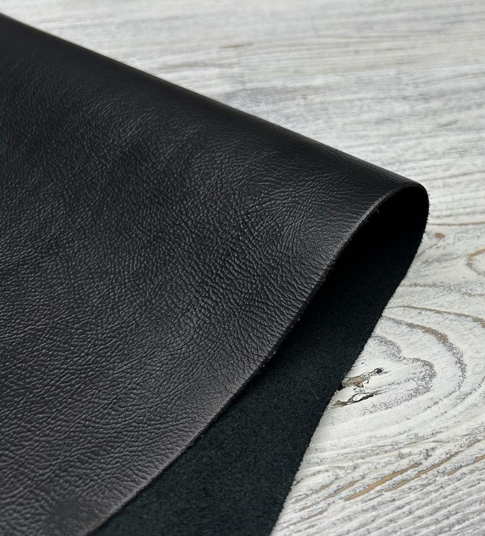 Фактура натуральной кожи Tibra Nero (1,3-1,5 мм)