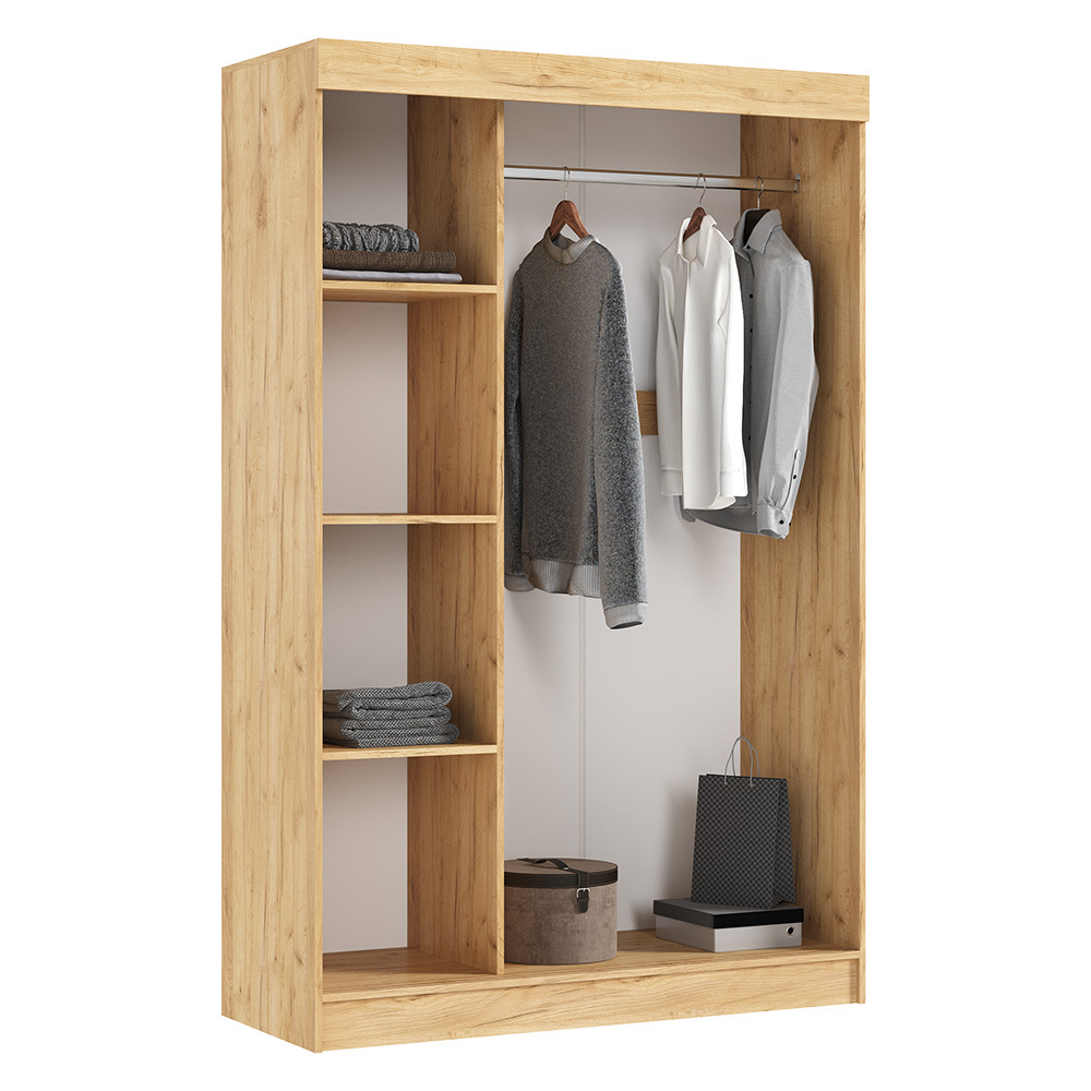 Шкаф Бася, Дуб Крафт, Графит