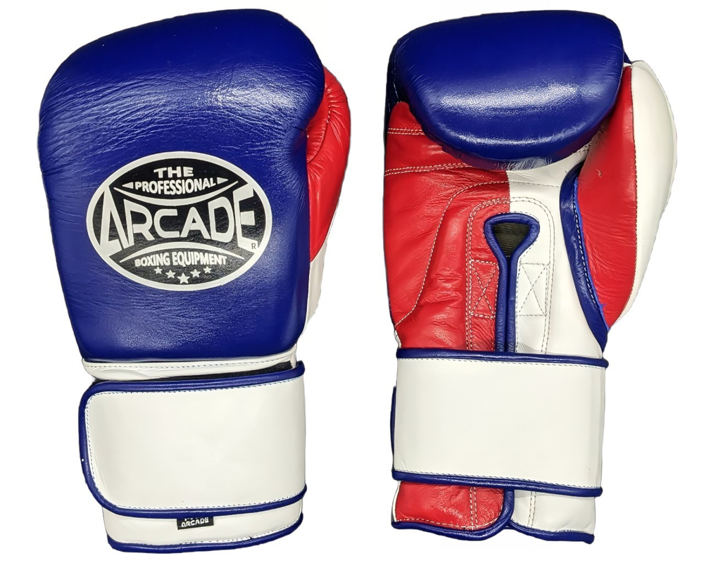 Боксерские перчатки Arcade blue-white-red