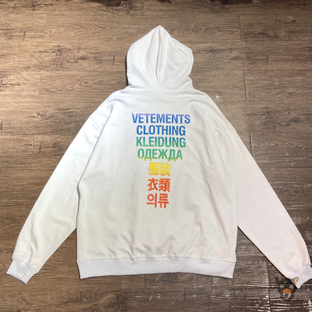 Sale! Худи Vetements "Clothing" - S