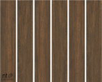 NT CERAMIC. Керамогранит Wood Brown mat 120x20см