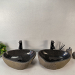 Раковина из речного камня ПАРА! RS-65360 52*35*15 0865