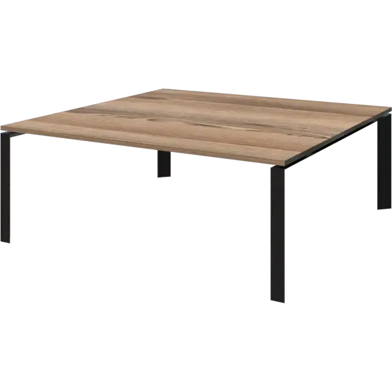 Стол переговорный на металлокаркасе НТМП.П.160.11  1600x1100x750 Аргентум-МП