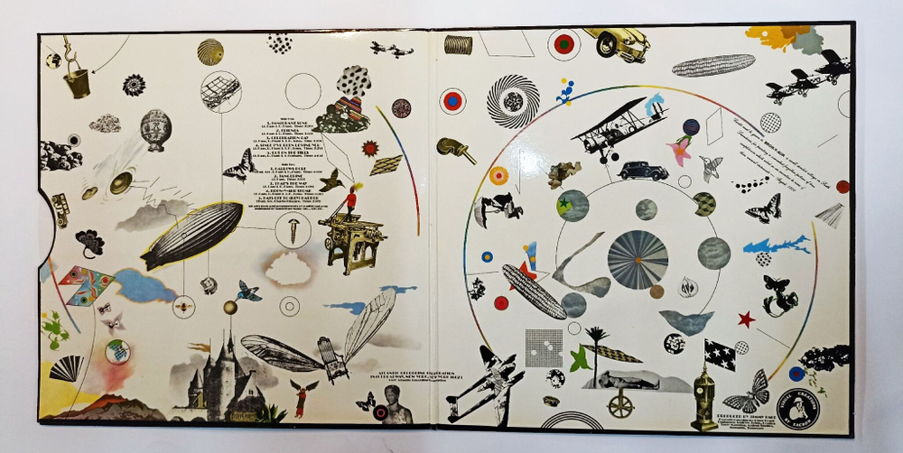 Винтажная виниловая пластинка Led Zeppelin Led Zeppelin III (Germany 1980)