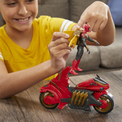 Hasbro Marvel Spider-Man - Мотоцикл Jet Web Cycle и фигурка Человека-паука высотой 15 см. / артикул   F1110  / GTIN 5010993813667