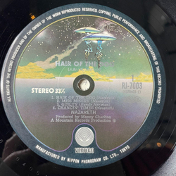 Винтажная виниловая пластинка LP Nazareth Hair Of The Dog (Japan 1975) (No Obi) Beggars Day