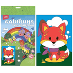 Картина по номерам 20*28,5см Весёлые картинки "Красная лисичка" (Lori)