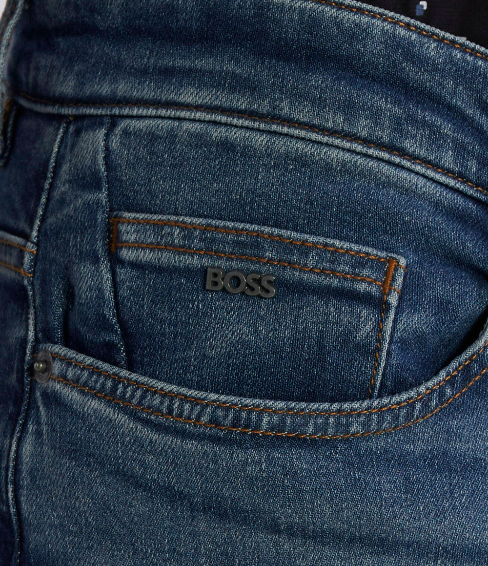 Джинсы Delaware3-1 BOSS BLACK - темно-синий(50508402)