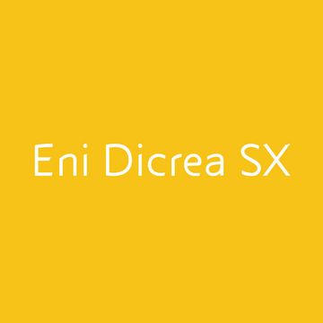 Eni Dicrea SX