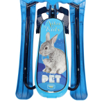 Снегокат "Ника-кросс", Кролик (синий кролик)