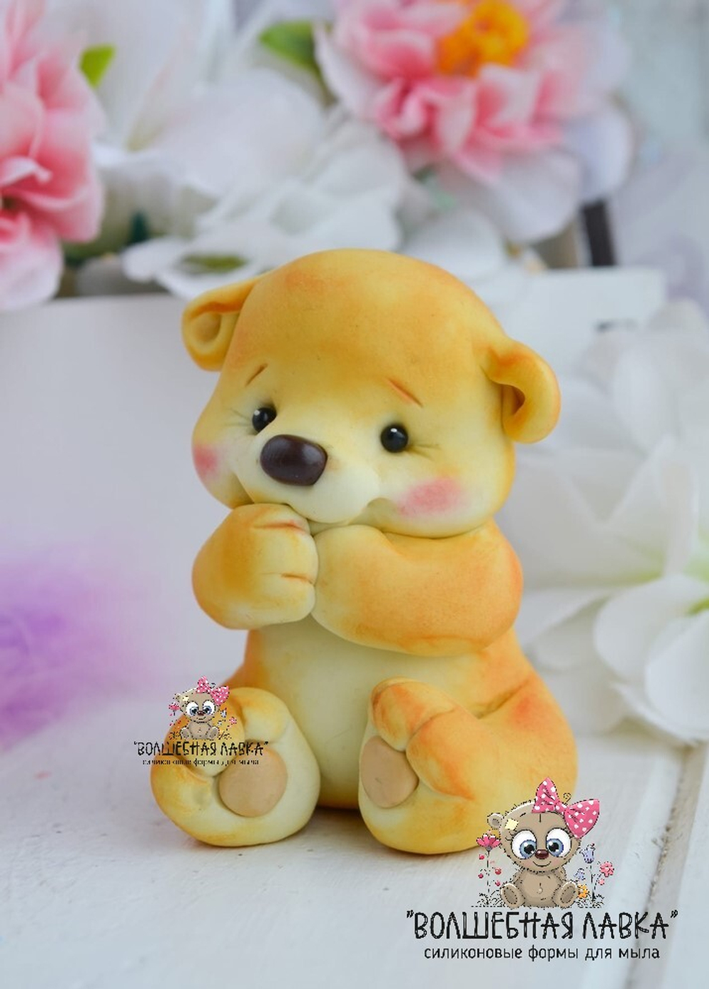 Силиконовая форма Мишутка