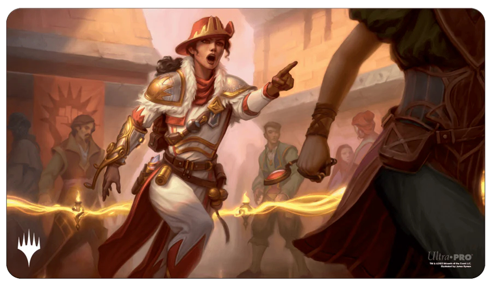 Murders at Karlov Manor Playmat - Nelly Borca, Impulsive Accuser