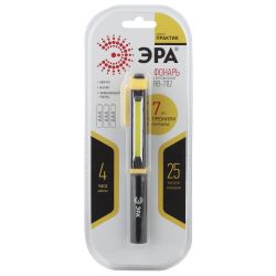 Светодиодный фонарь ЭРА Рабочие Практик RB-702 ручной на батарейках алюминиевый магнит крючок